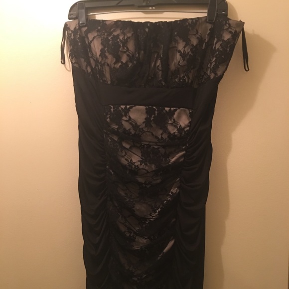 Fashion to Figure Dresses & Skirts - Black Mesh dress